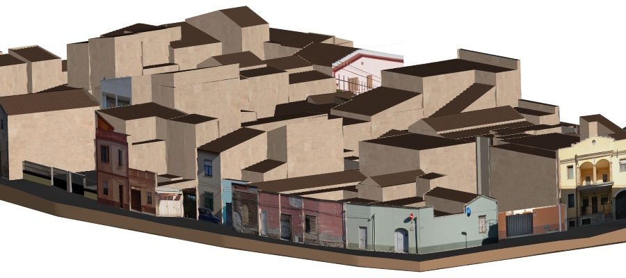 Profilo di un isolato con foto